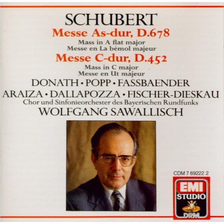 SCHUBERT - Sawallisch - Messe n°5 en la bémol majeur, pour solistes, ch